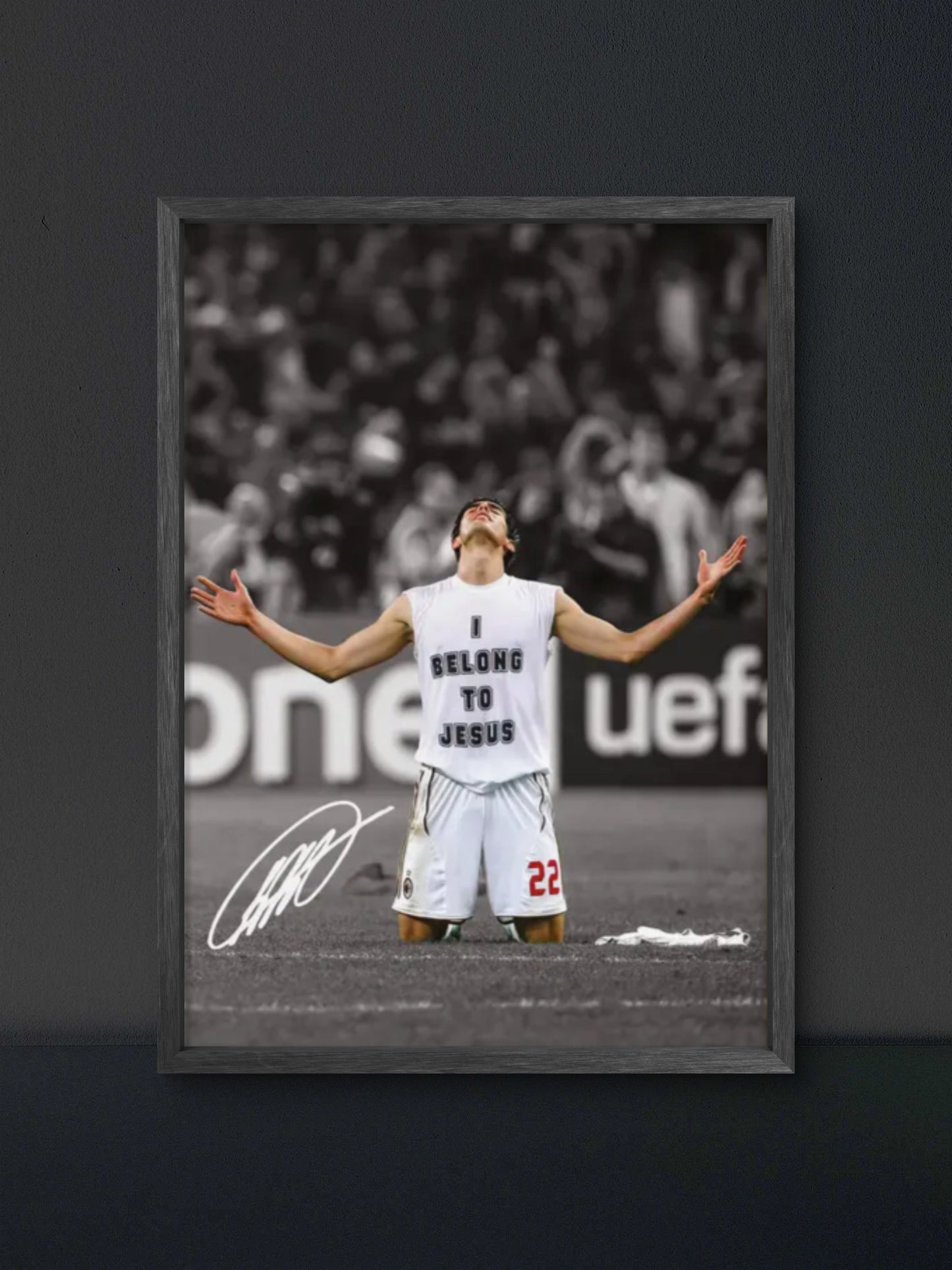 🎁 Kaka "I Belong To Jesus" Poster (100% off)