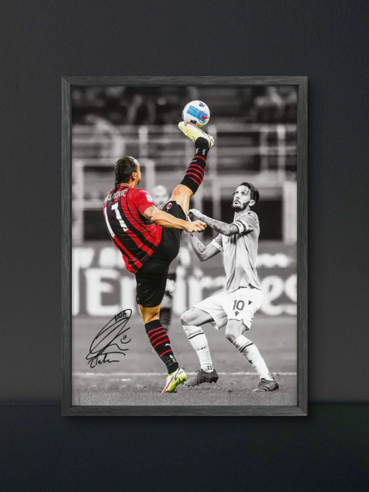 π Zlatan Ibrahimovic Bicycle Kick Poster β Soccer Wall Art Print (100% off)