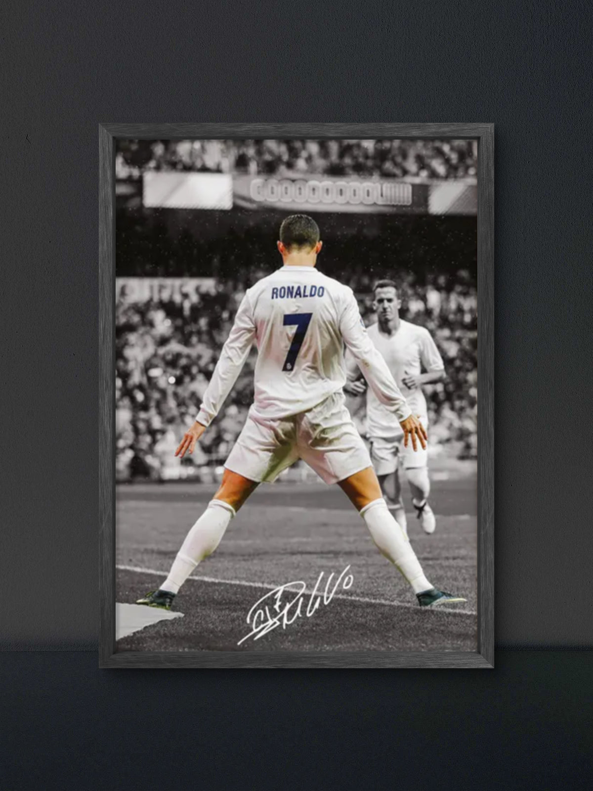 π Ronaldo CR7 Madrid Number 7 Back Poster β Soccer Wall Art Print (100% off)