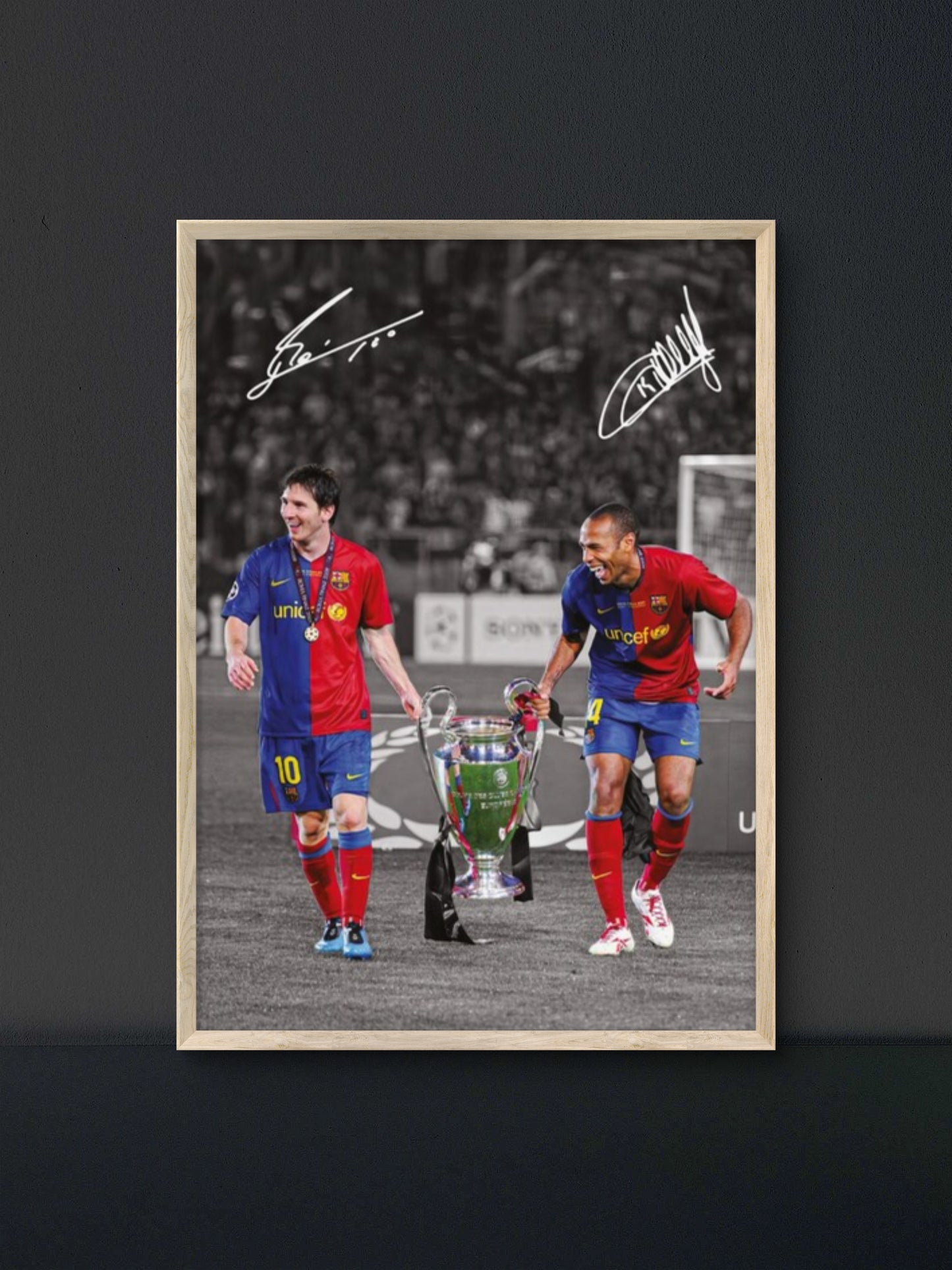 Henry and Messi Poster