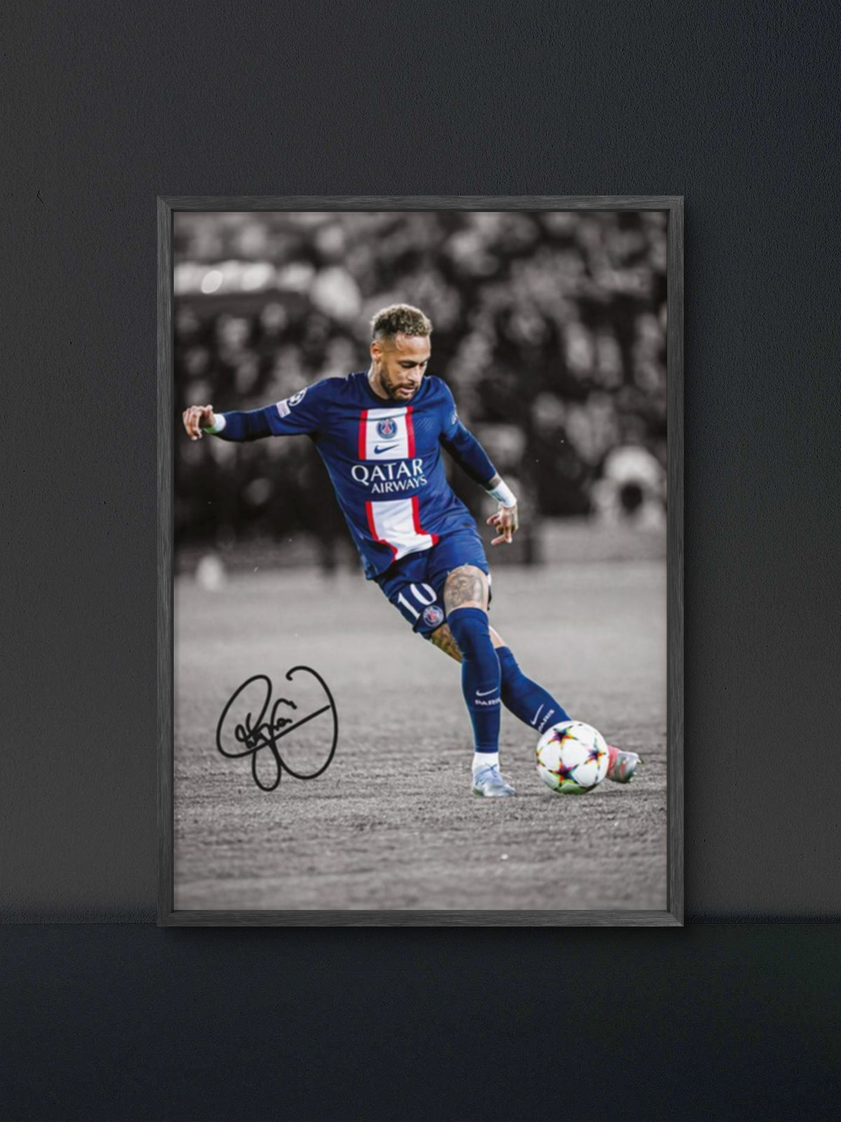 π Neymar PSG Dribble Poster β Soccer Wall Art Print (100% off)
