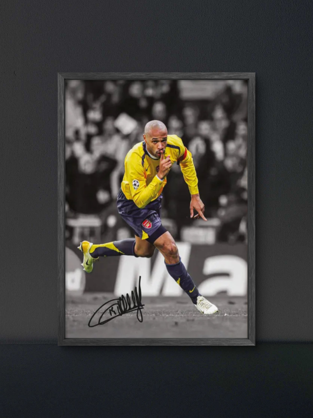 π Thierry Henry Arsenal Away Kit Poster β Soccer Wall Art Print (100% off)
