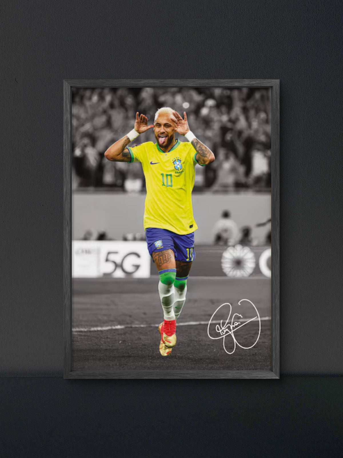 π Neymar Brazil Cant Hear You Poster β Soccer Wall Art Print (100% off)