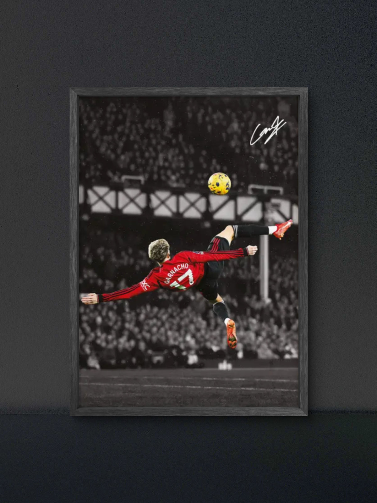 ๐ Alejandro Garnacho Poster (100% off)
