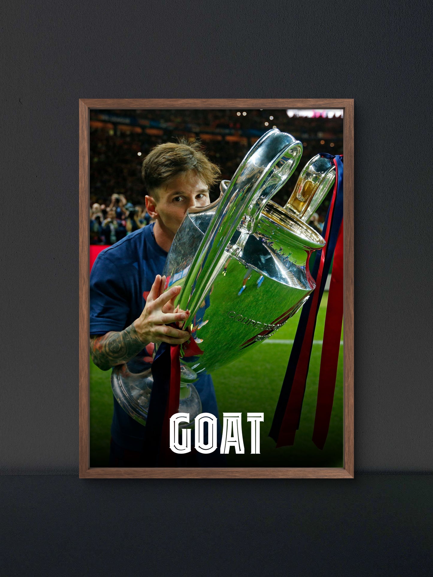 Messi GOAT Poster