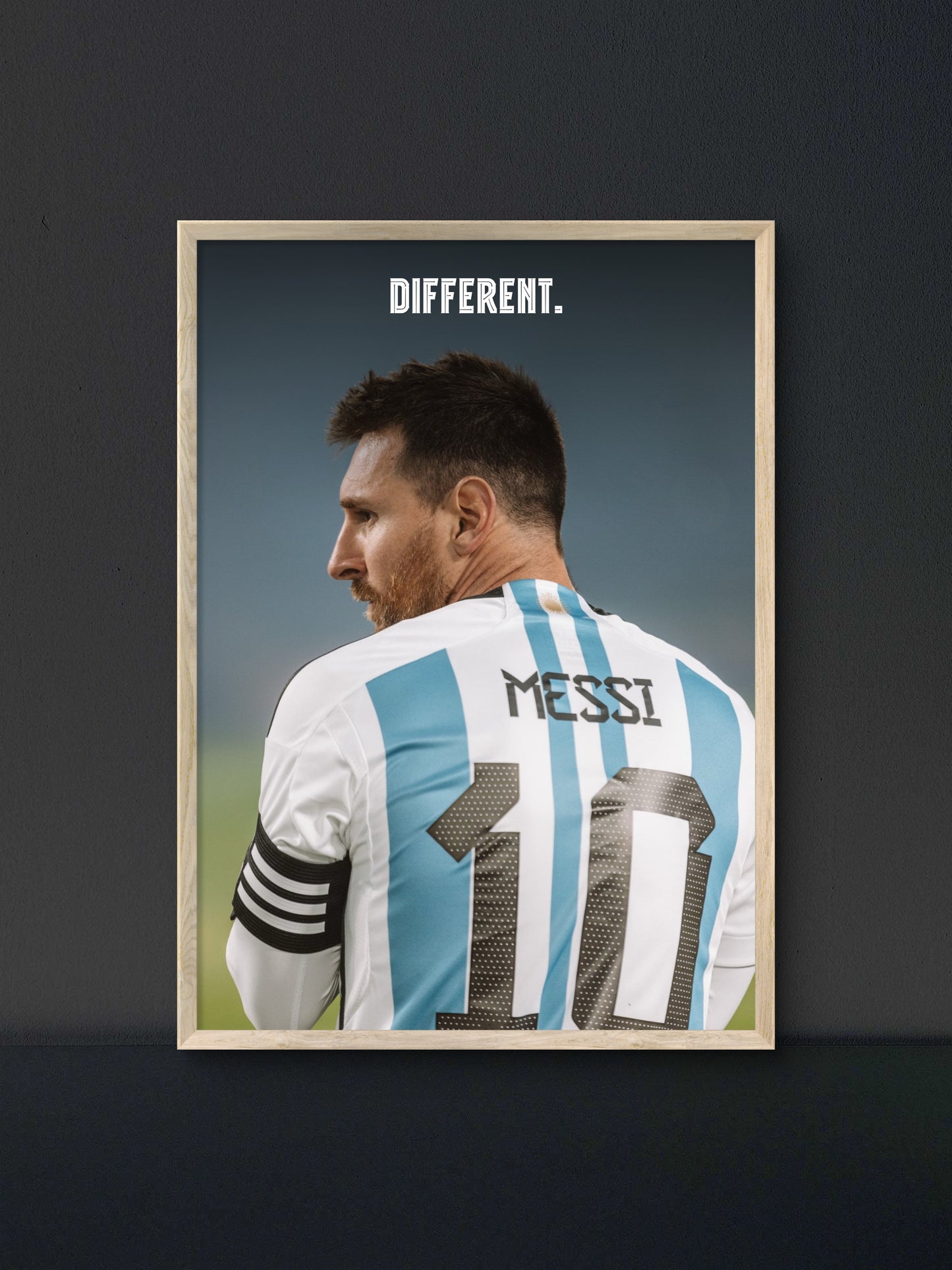 Messi Poster "Different"