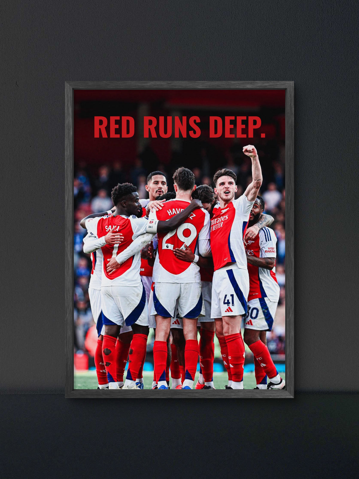 ๐ Red Runs Deep Poster (100% off)