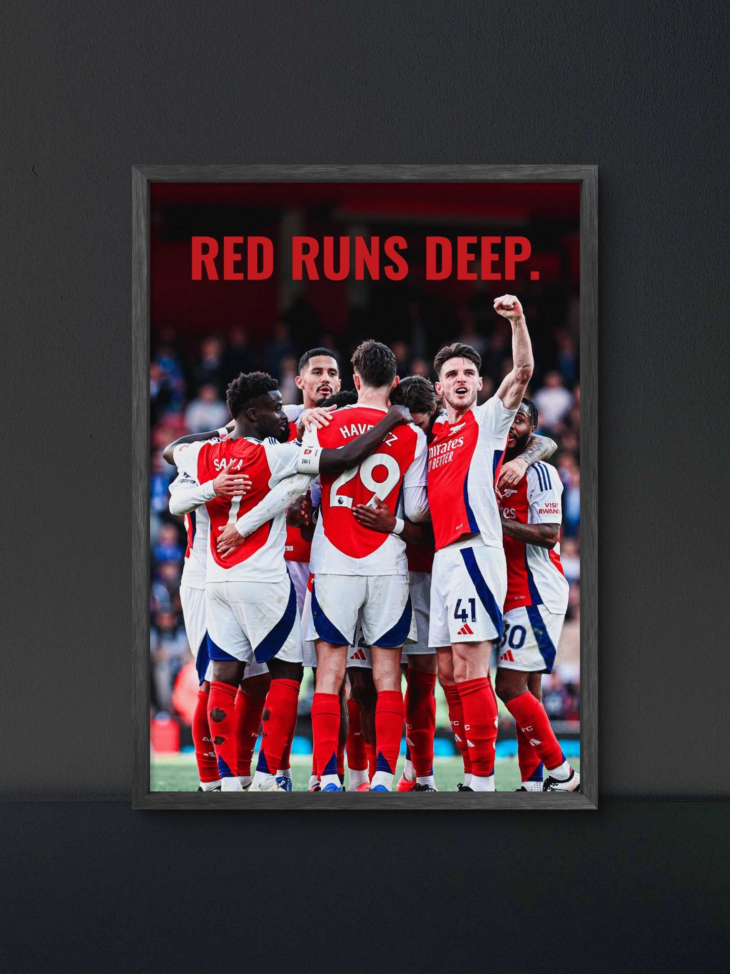 🎁 Red Runs Deep Poster (100% off)