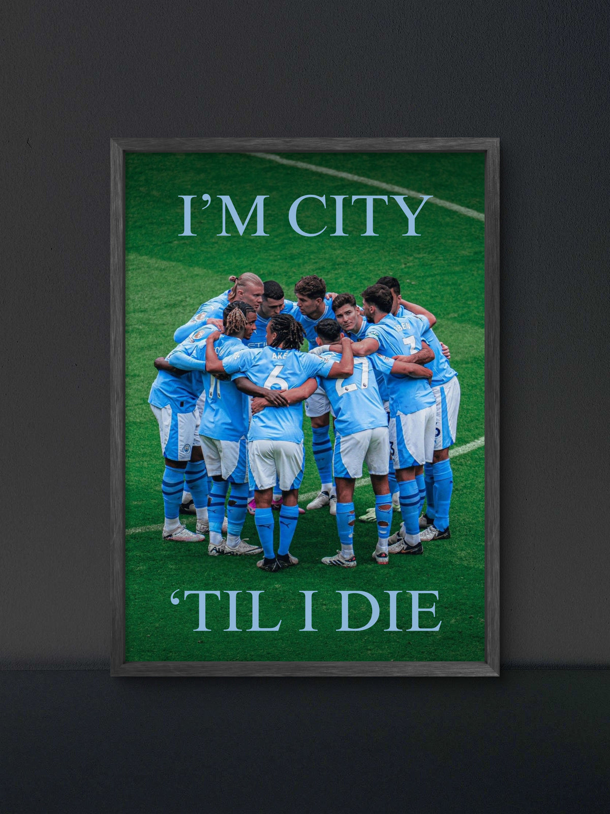 ๐ I'm City Til I Die Poster (100% off)