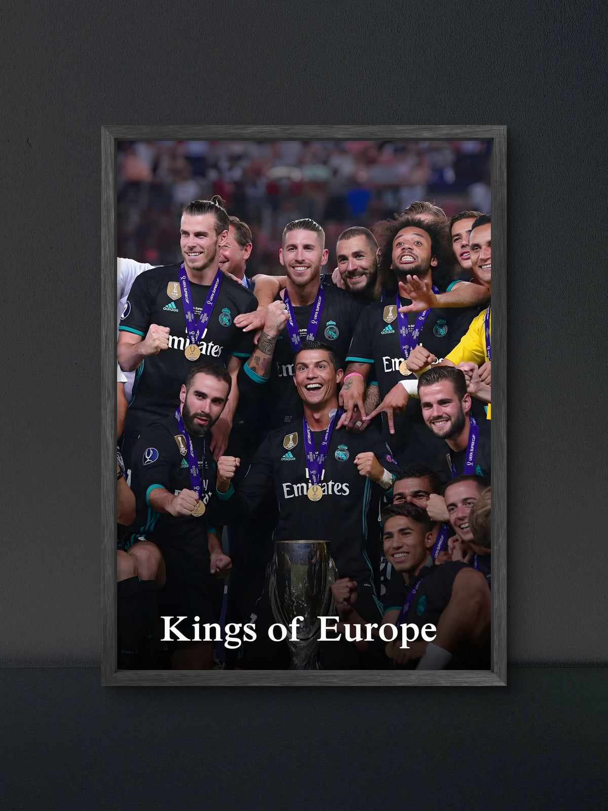 π Madrid Kings of Europe Champions League Poster β Soccer Wall Art Print (100% off)