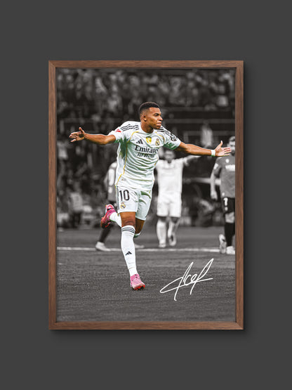 Mbappe Wall Poster