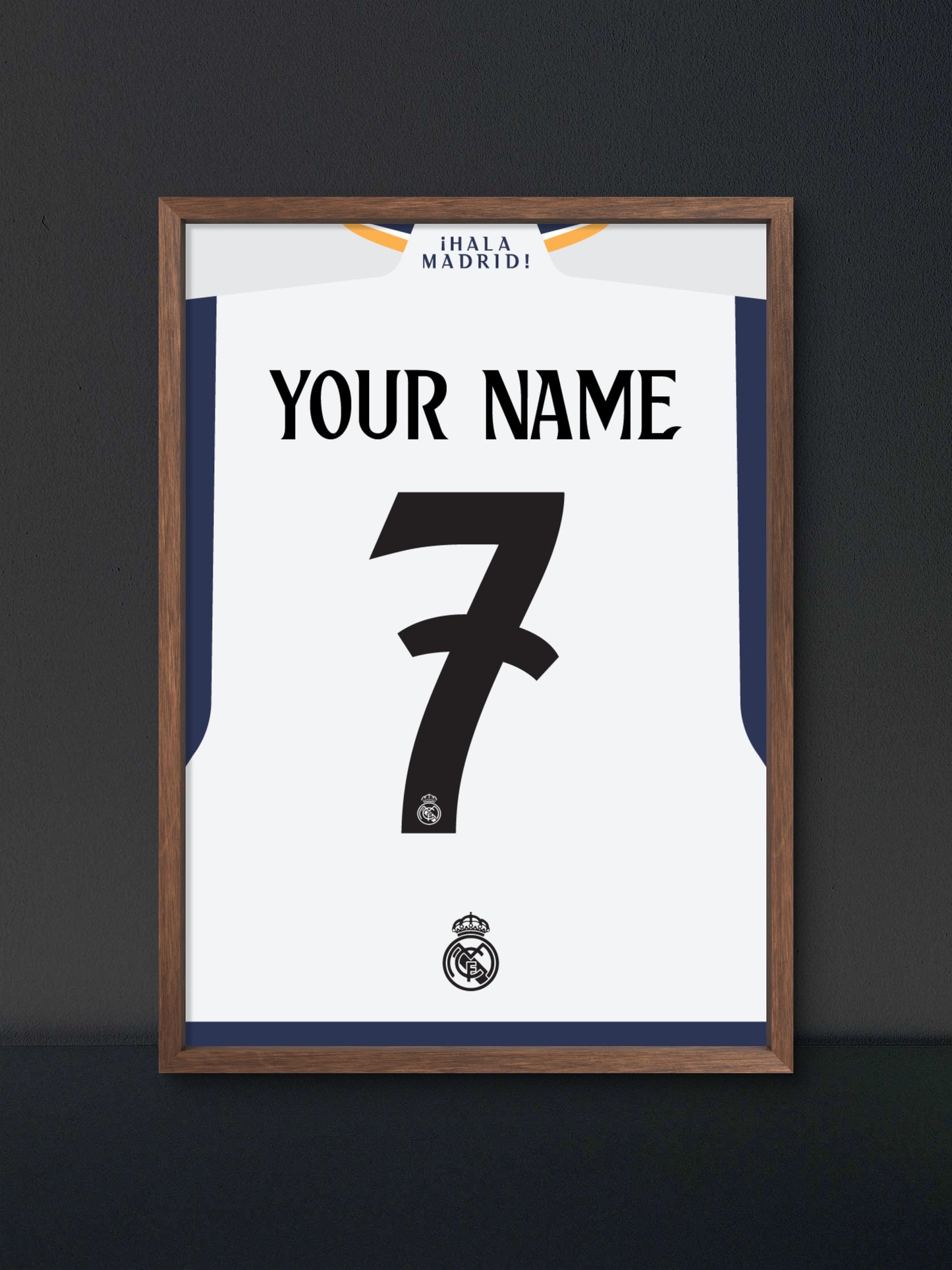 Custom Jersey Poster Real