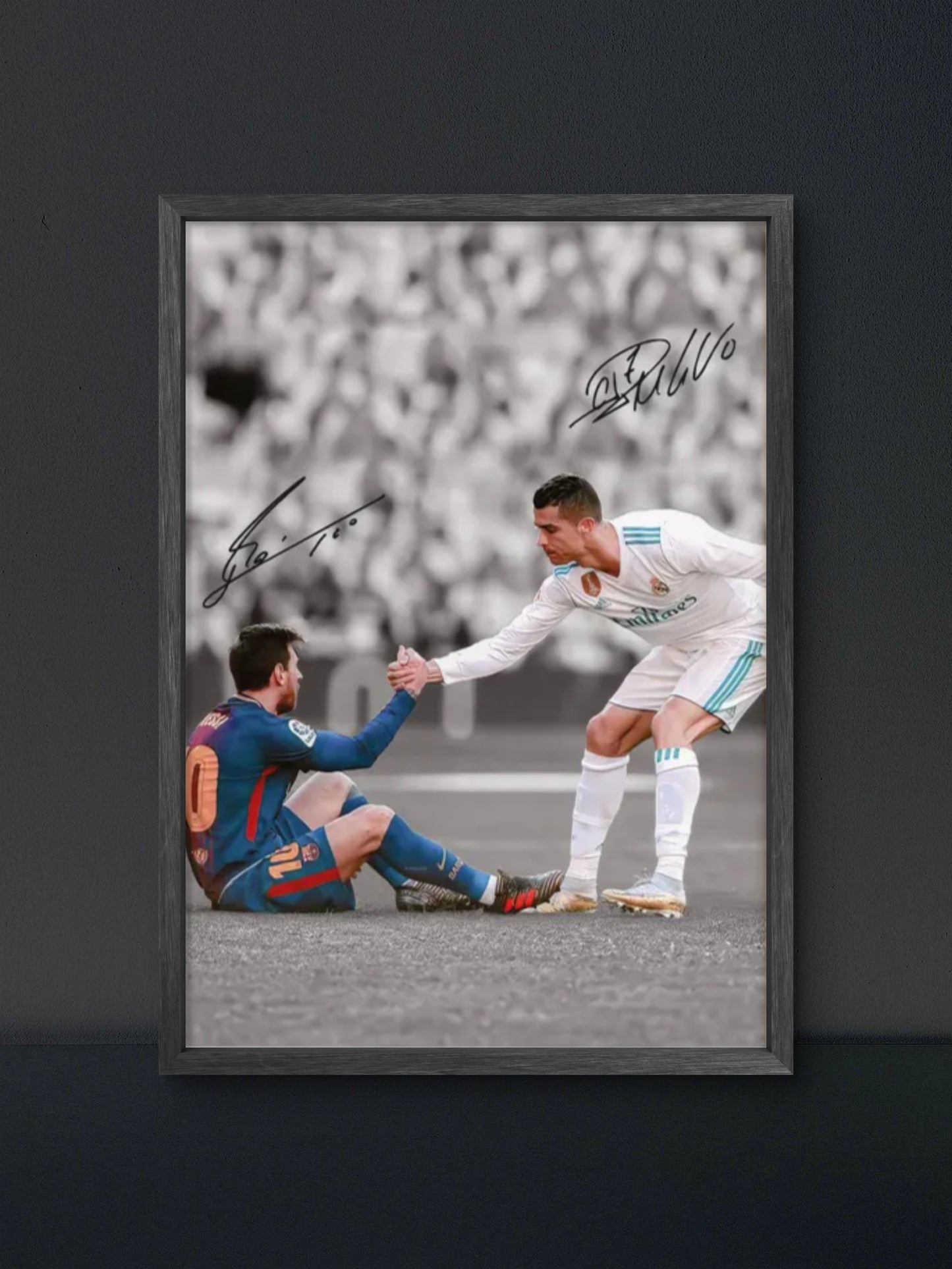 Ronaldo & Messi Poster