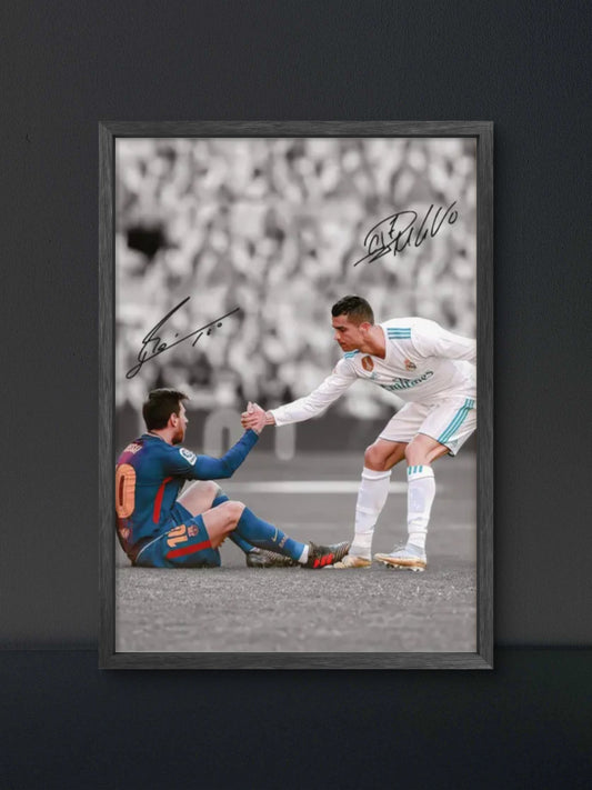 🎁 Ronaldo & Messi Poster (100% off)