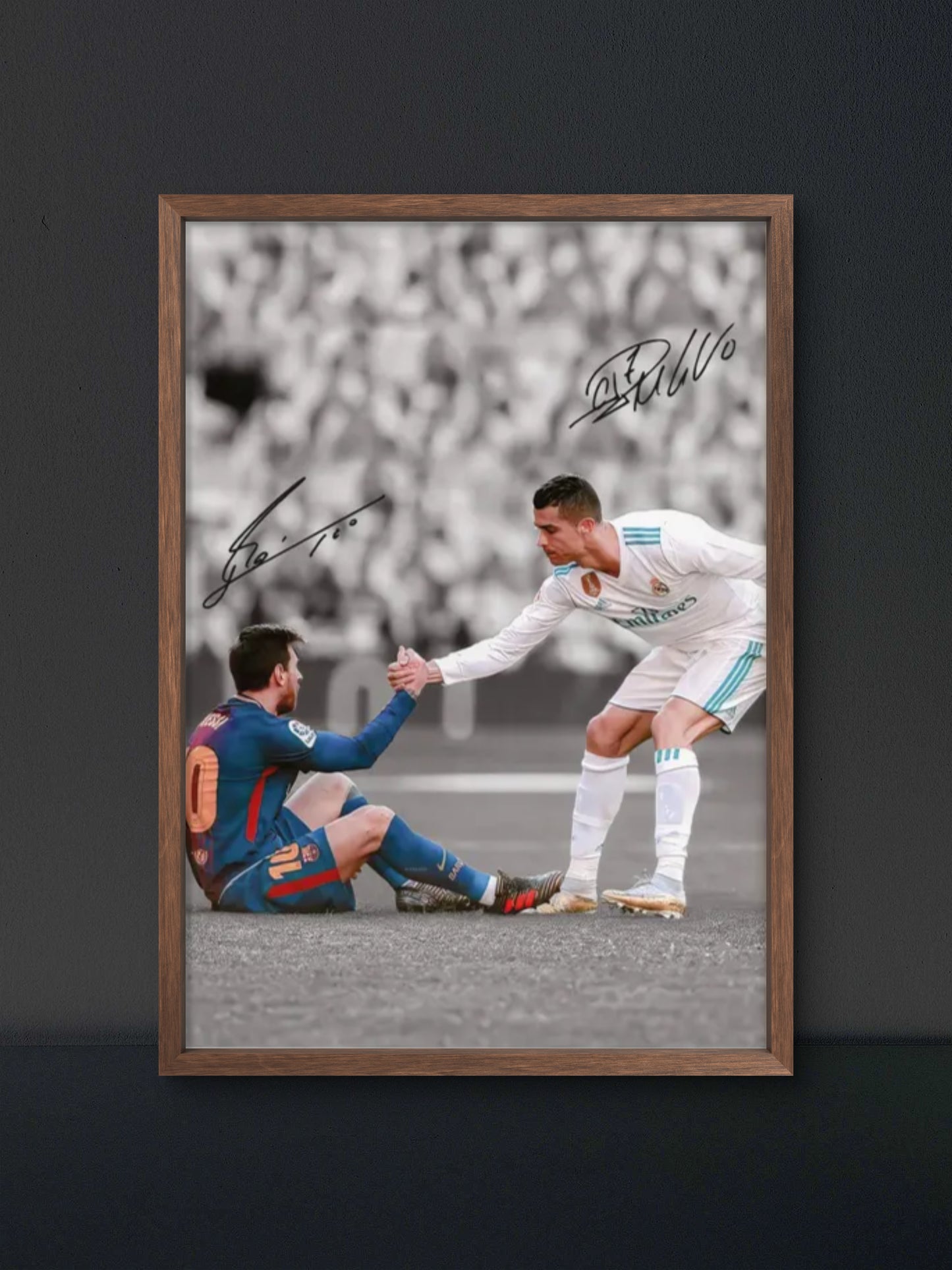 Ronaldo & Messi Poster
