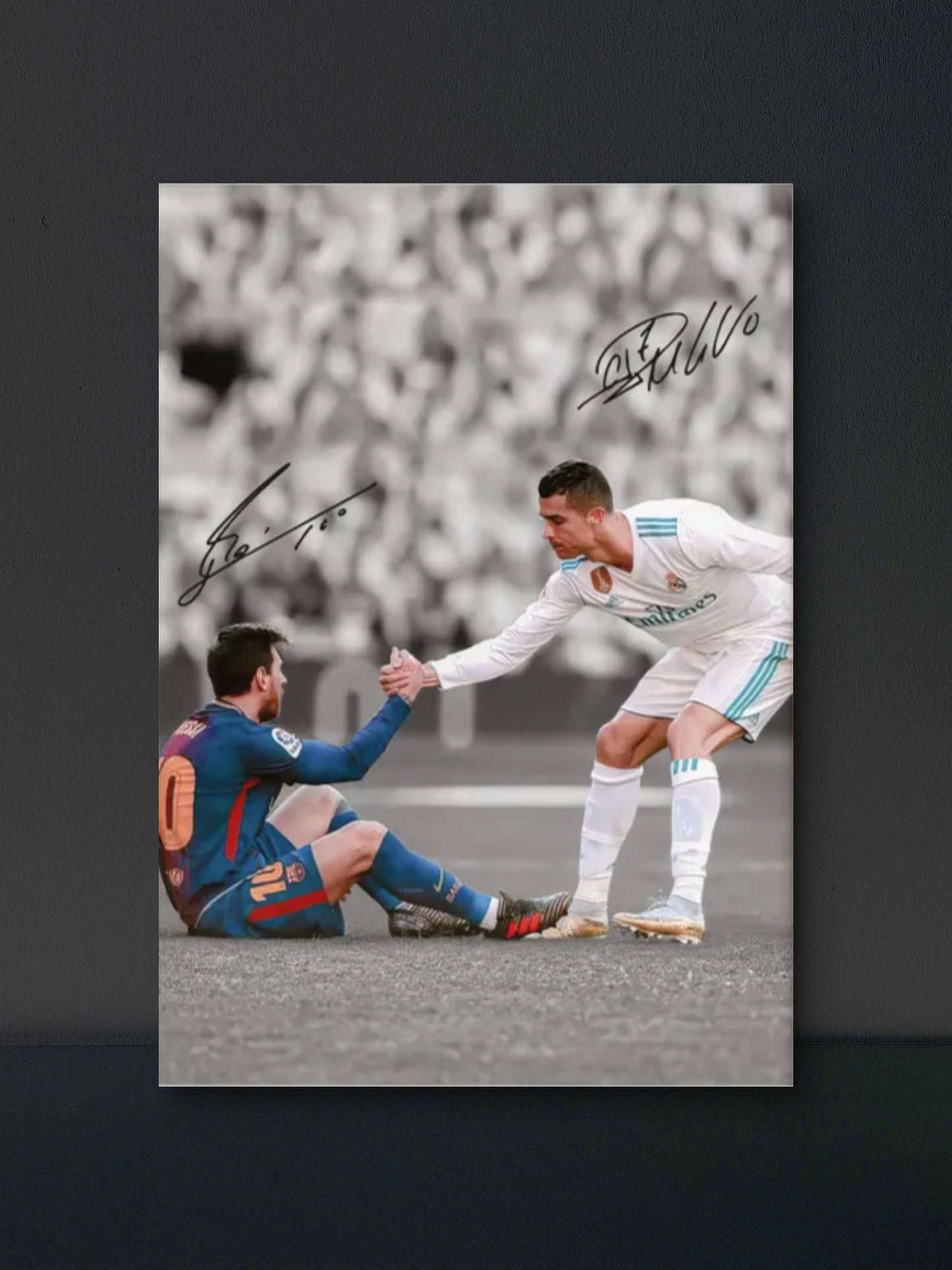 Ronaldo & Messi Poster