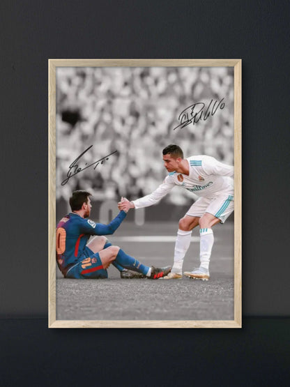 Ronaldo & Messi Poster