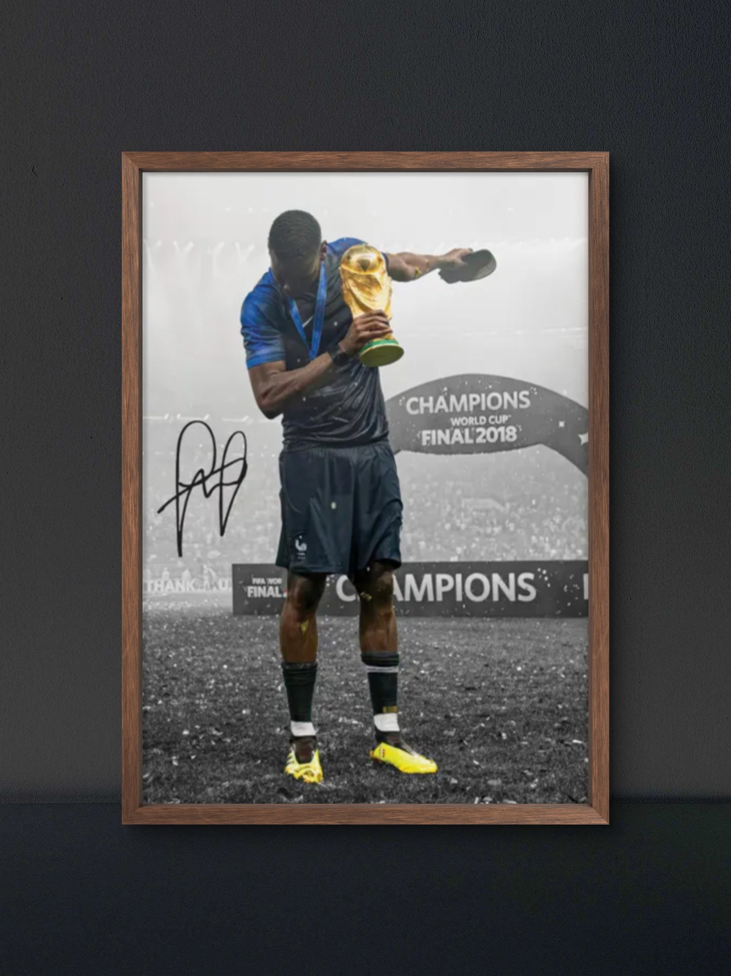 Pogba 2018 World Cup Poster