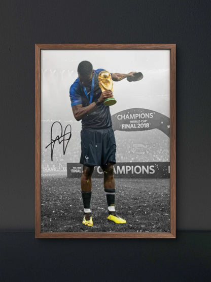 Pogba 2018 World Cup Poster