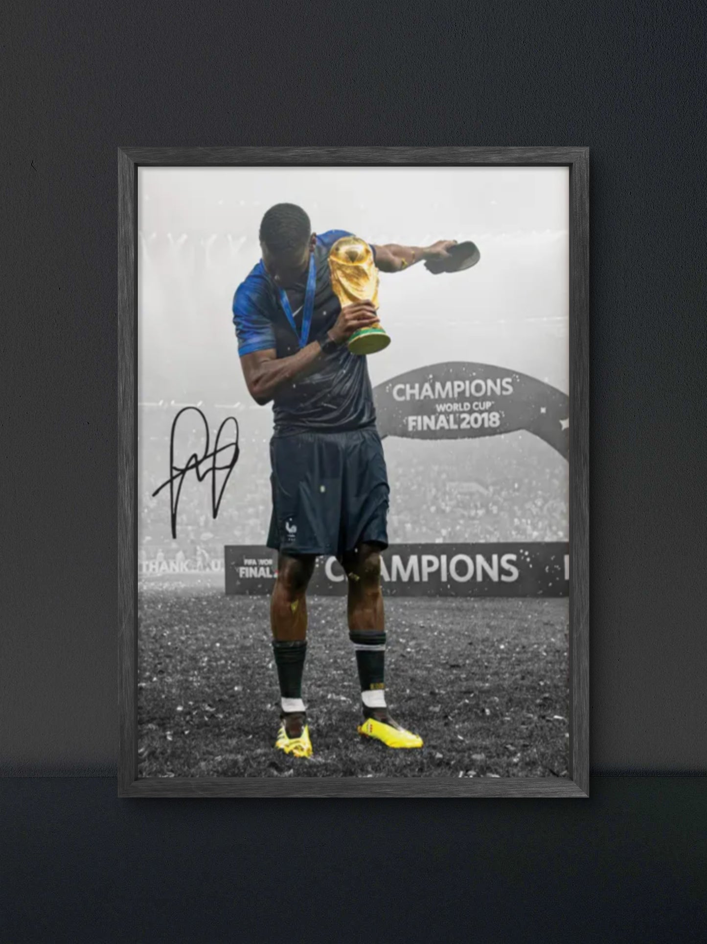Pogba 2018 World Cup Poster