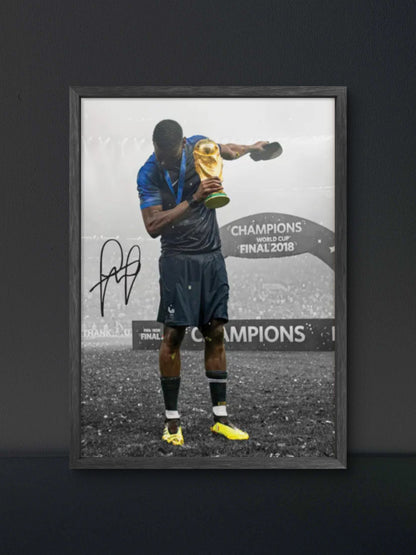 Pogba 2018 World Cup Poster