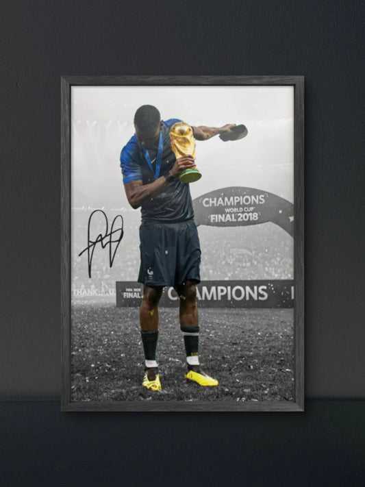 Pogba 2018 World Cup Poster