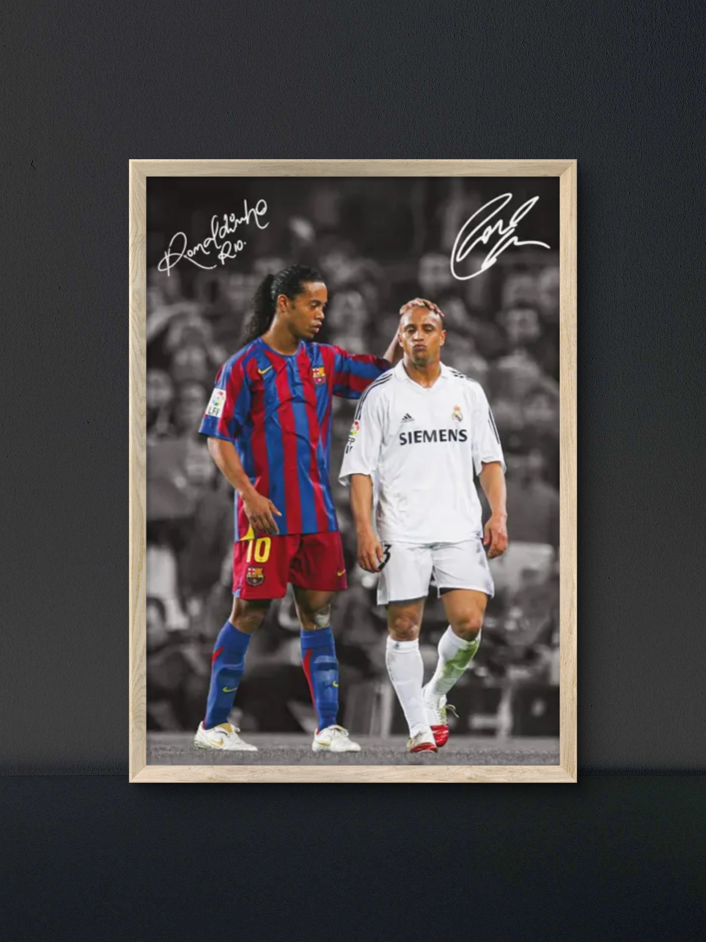Ronaldinho & Carlos Poster