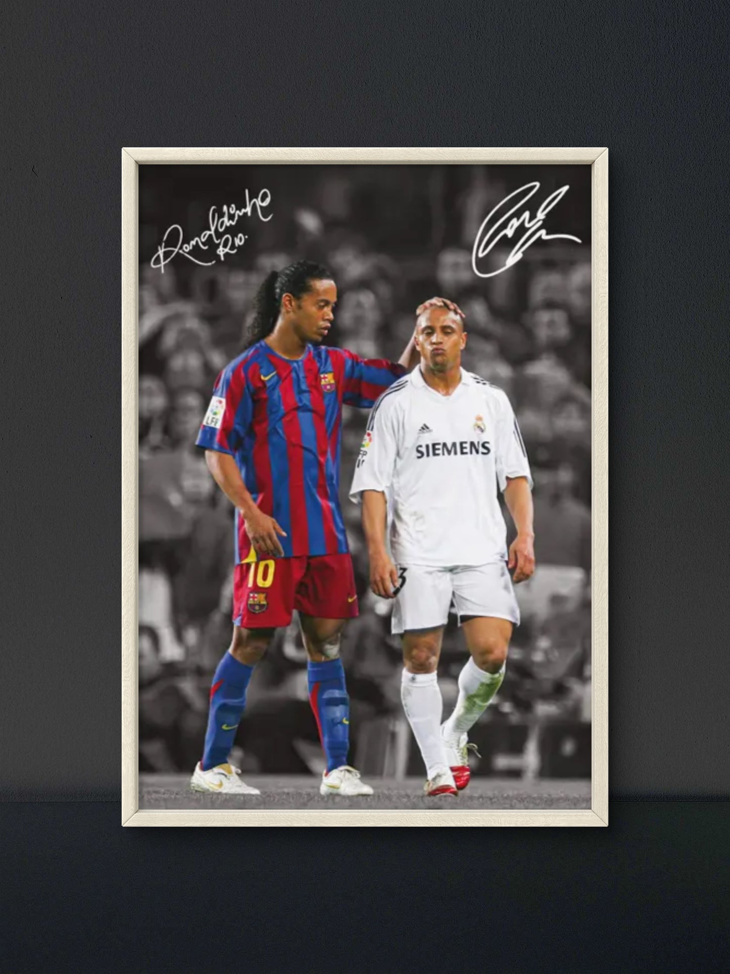 Ronaldinho & Carlos Poster
