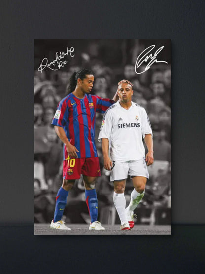 Ronaldinho & Carlos Poster