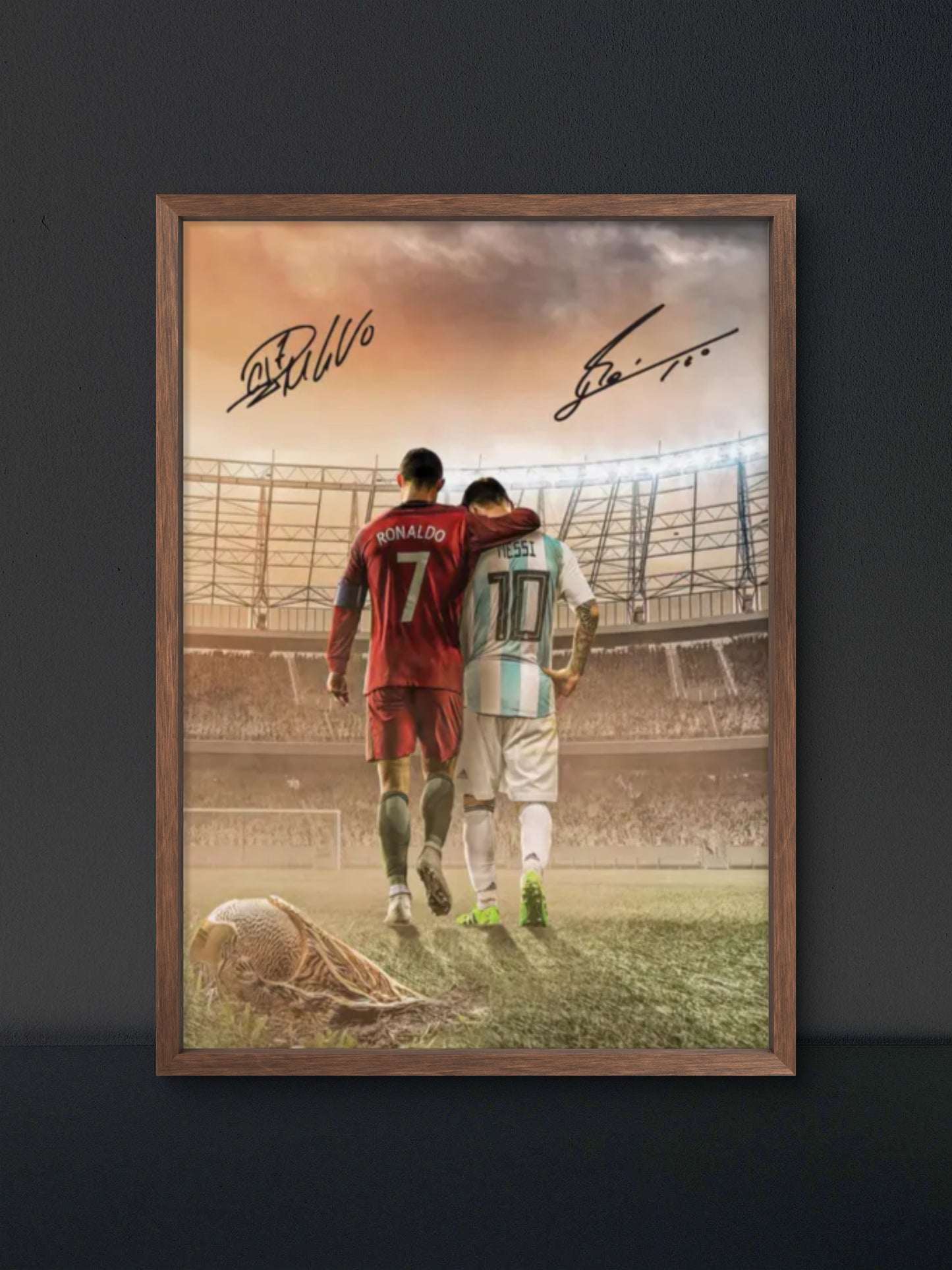 Messi & CR7 Poster