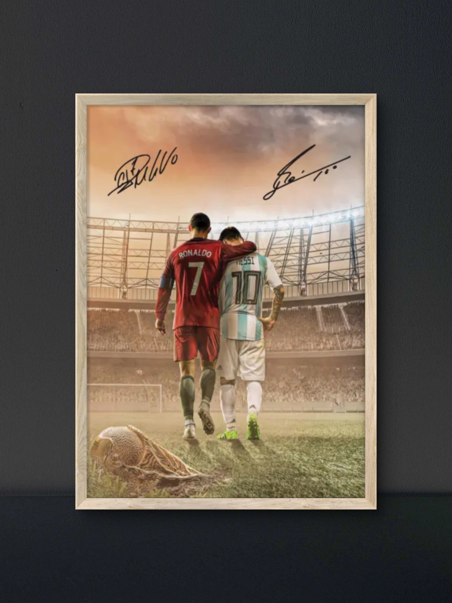 Messi & CR7 Poster