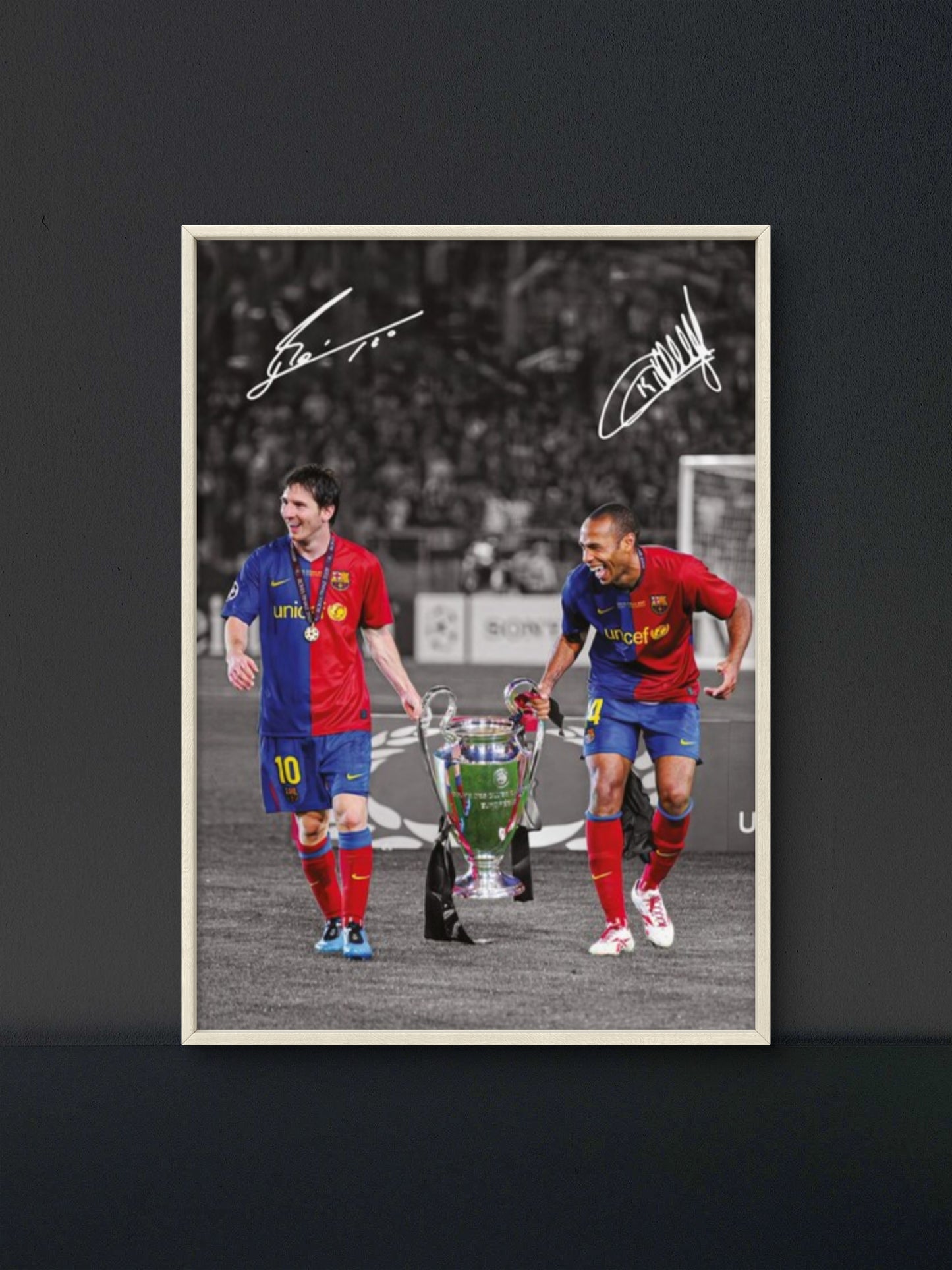 Henry and Messi Poster