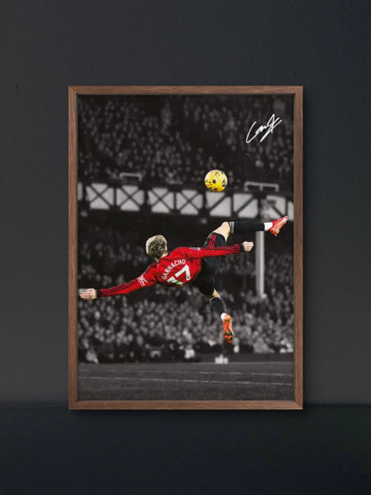 Alejandro Garnacho Poster