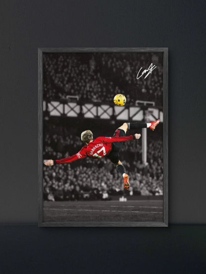 Alejandro Garnacho Poster