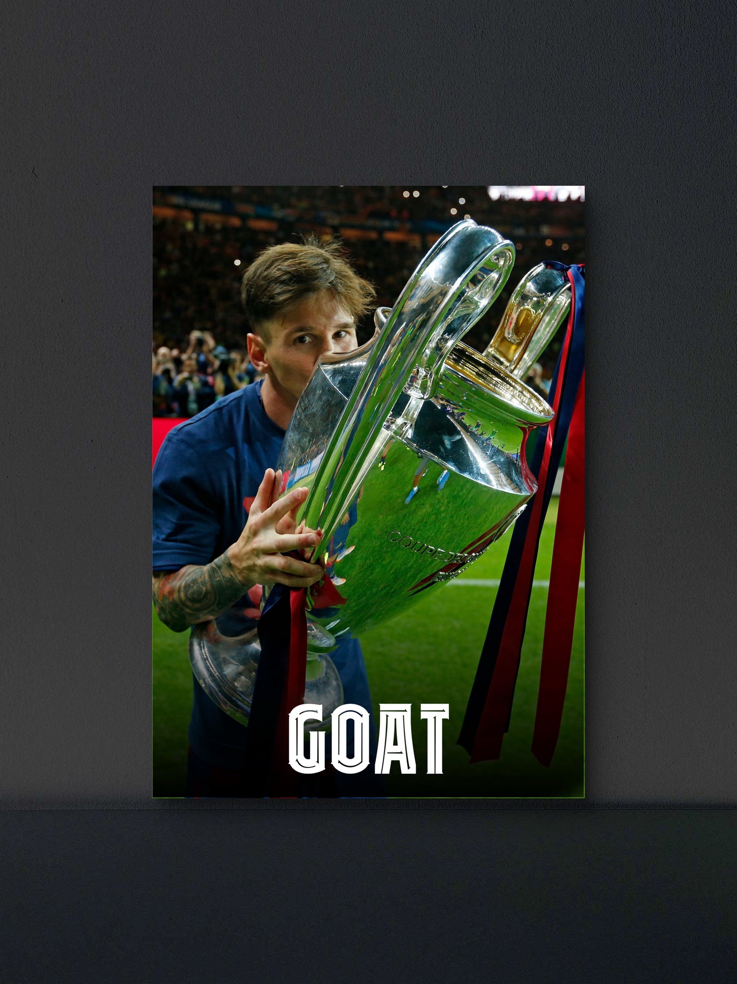 Messi GOAT Poster