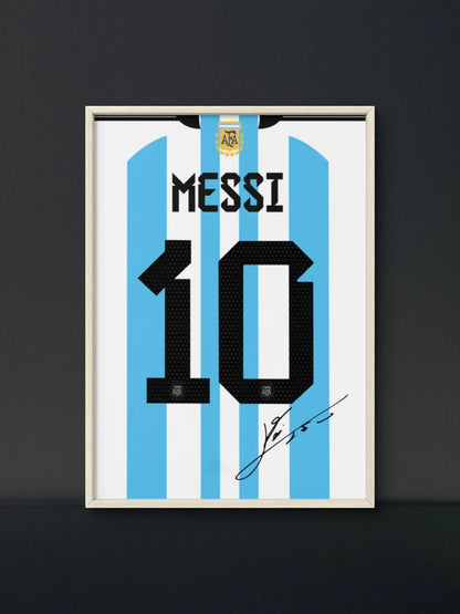 Messi Jersey Poster