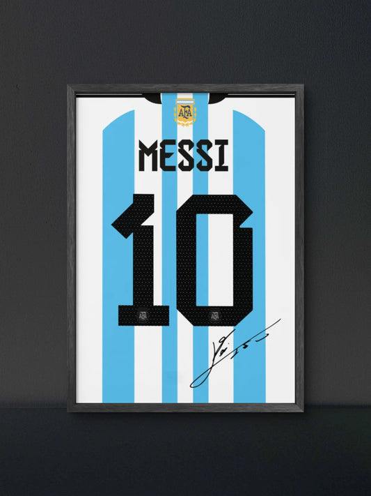 Messi Jersey Poster