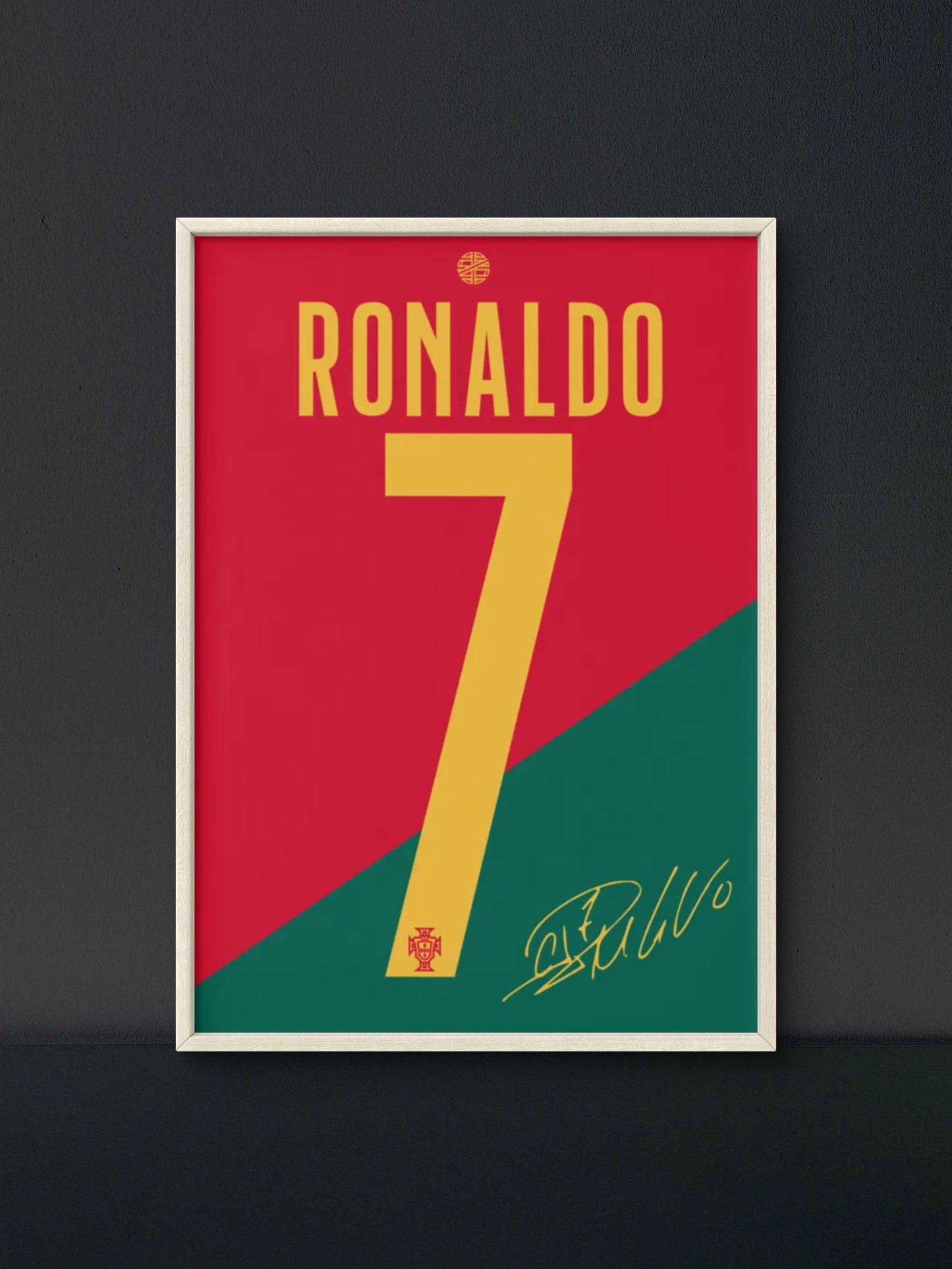 Ronaldo Jersey Poster