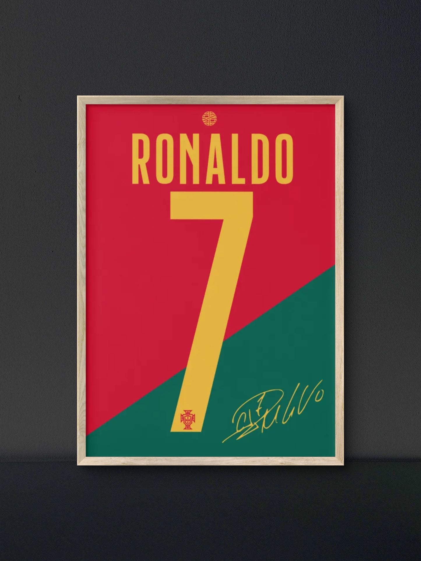 Ronaldo Jersey Poster