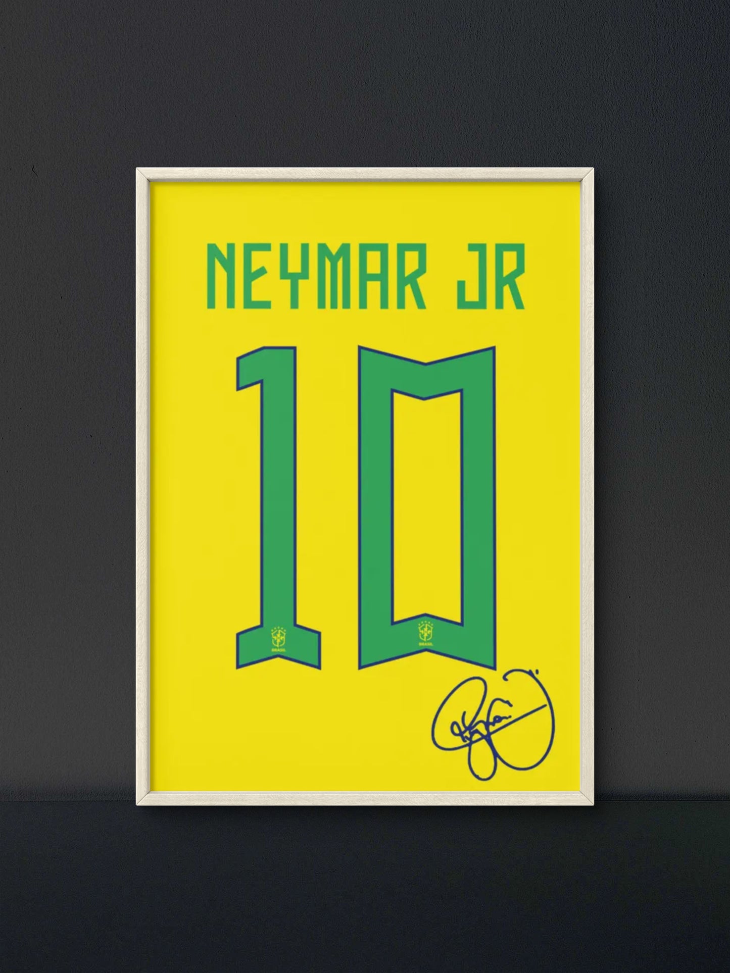 Neymar Jr Jersey Poster