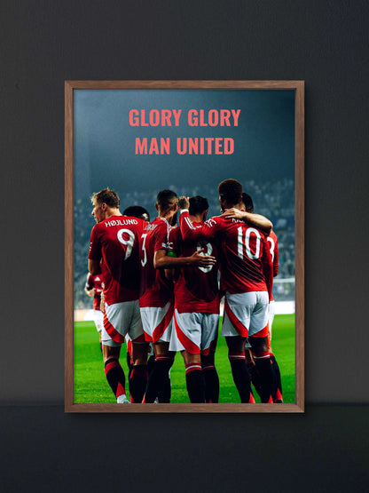 Glory Man United Poster