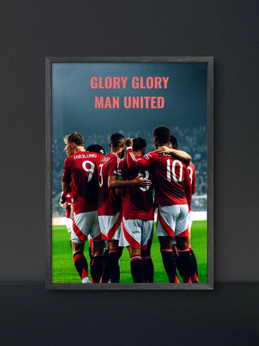 Glory Man United Poster