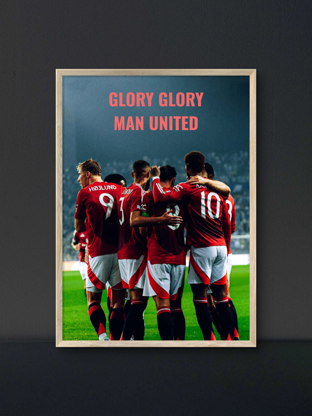 Glory Man United Poster