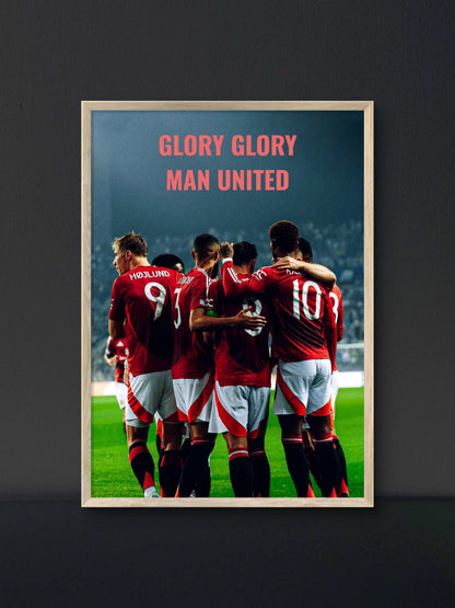 Glory Man United Poster