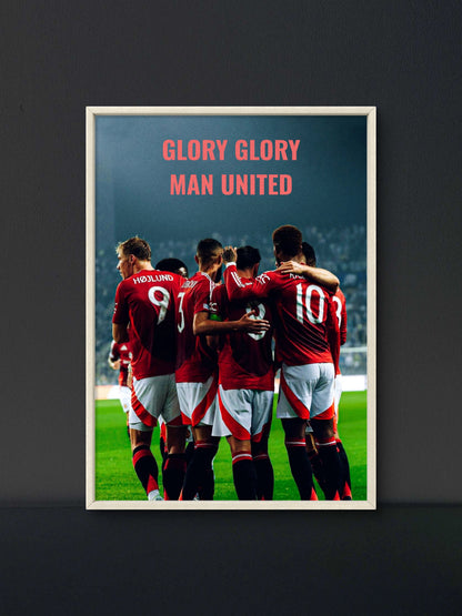 Glory Man United Poster