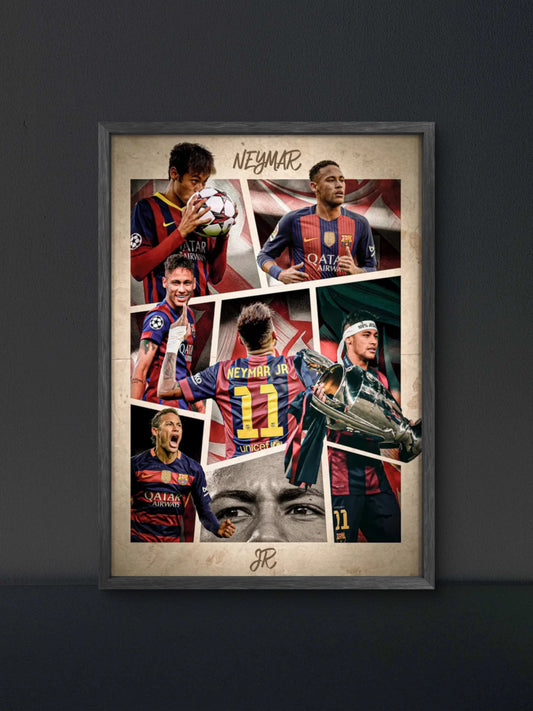 🎁 Neymar Barca Poster (100% off)